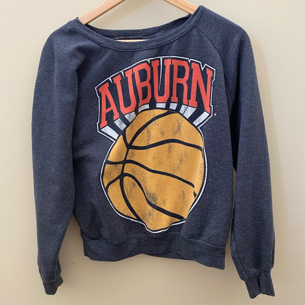 Auburn basketball crew neck